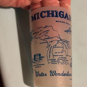 Michigan Water Wonderland Glass